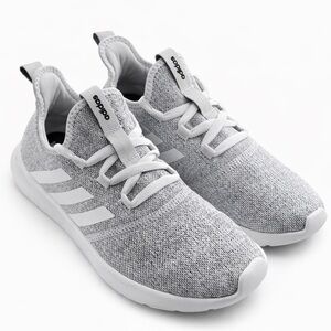 adidas Cloudfoam Pure 2.0 Women’s Sneakers White & Grey Size 8.5